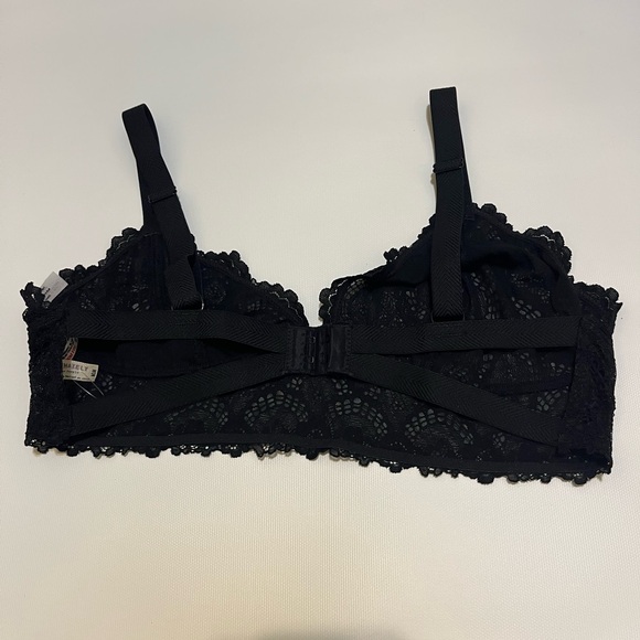Free People Black Lace Bralette - Picture 2 of 3
